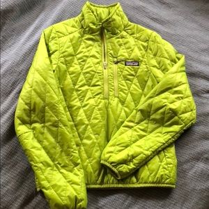 Rare! Patagonia pullover puffer jacket